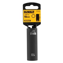 Hlavice nástrčná prodloužená 1/2" 18 EXTREME IMPACT DT7552