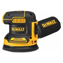 Bruska excentrická AKU 125mm DCW210NT 18V bez aku a nabíječky