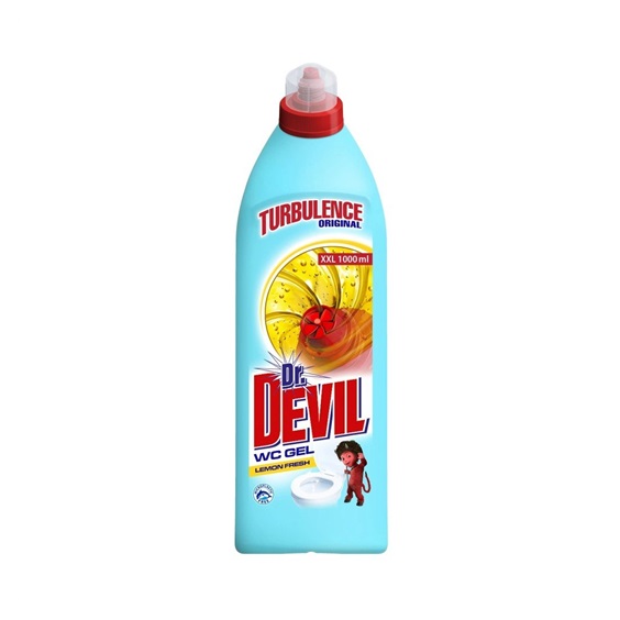 Čistič WC Dr.Devil 1000 ml Lemon Fresch