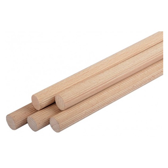 Hůlka vroubkovaná  8x800 mm (bal.50ks)