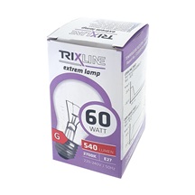 Žárovka 60W E27 BC LUX čirá TRIXLINE