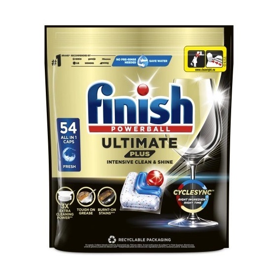 Kapsle do myčky  Ultimate Plus All in 1, 54 ks