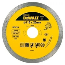 Kotouč diamantový 110x20mm DT3715 plný