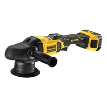 Leštička excentrická 125mm DCM848P2 18V 2x5,0Ah Li-Ion