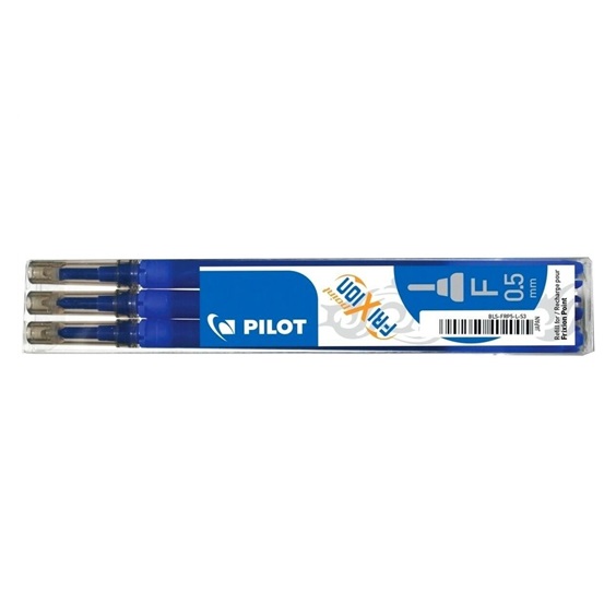 Náplň Pilot Frixion 0,7 mm, modrá, 3 ks
