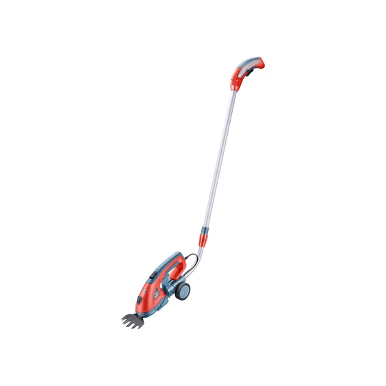 Nůžky na trávu a živé ploty aku s teleskopickou násadou, 7,2V Li-ion, 1500mAh