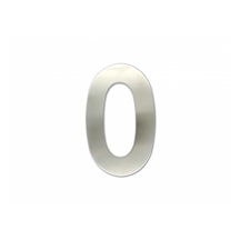 Číslice "0" fasádní 150mm NEREZ