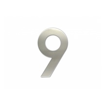 Číslice "9" fasádní 150mm NEREZ