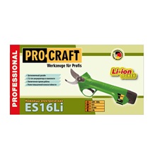Nůžky AKU Procraft | ES16Li 16V 2x2,0 Ah Li-Ion
