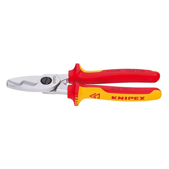 Nůžky kabelové 1000V PVC 200 ; 95 16 200     KNIPEX