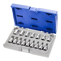 Sada hlavic TORX 1/2" 16dílná E032907