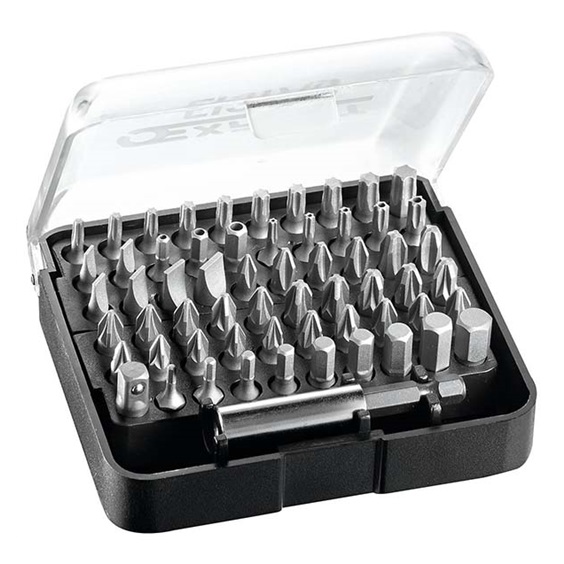 Sada bitů+adapter 62dílná E131710