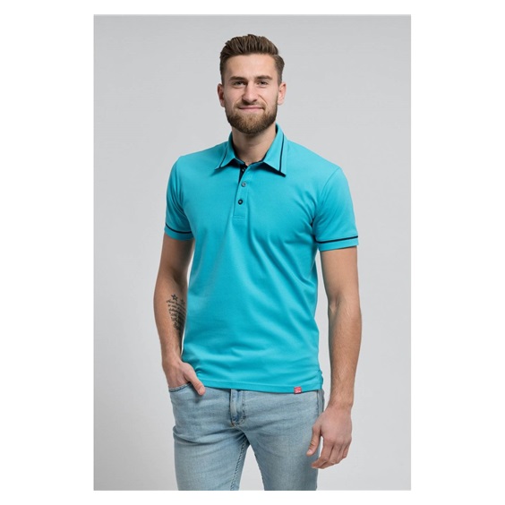 Polokošile pánská CityZen vel.5XL azurová