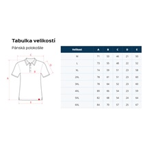 Polokošile pánská CityZen vel.5XL azurová