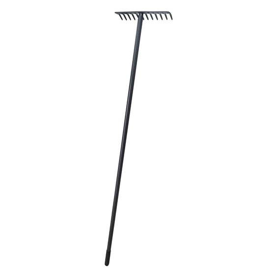 Hrábě 16-hroté kovová násada 1500mm