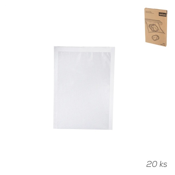 Sáček nylon do vakuovačky potr. 20 ks 25x15 cm