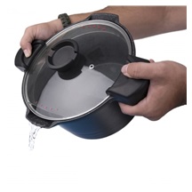 Hrnec GRANDE Pasta 5,5 l skleněná poklice