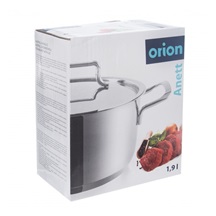 Kastrol nerez ANETT 1,9 l poklice