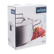 Kastrol nerez ANETT 2,3 l poklice
