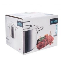 Hrnec nerez ANETT 10,5 l poklice