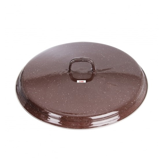 Poklice smalt BROWN 33 cm Lem