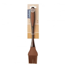 Mašlovačka silikon 22 cm hnědá