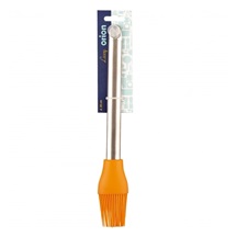Mašlovačka silikon/nerez 26 cm LUXY oranžová