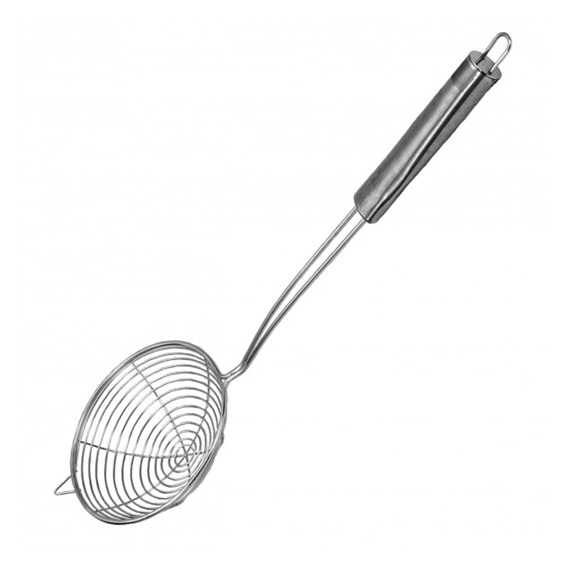 Naběračka knedlíků nerez 35 cm, pr. 11 cm