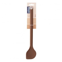 Vařečka silikon hranatá 28 cm hnědá