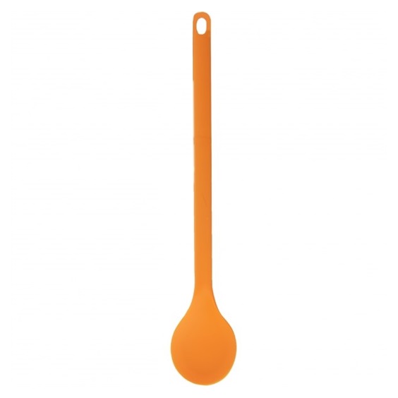 Vařečka silikon kulatá 28 cm oranžová