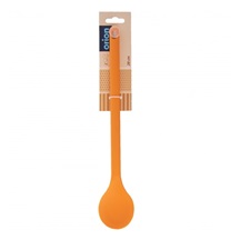 Vařečka silikon kulatá 28 cm oranžová