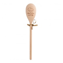 Vařečka dřevo oválná Řád zlaté vařečky 30 cm