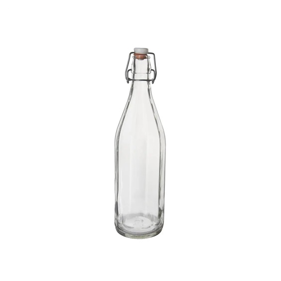 Láhev sklo/kov klip uzávěr Bugel 0,5 l