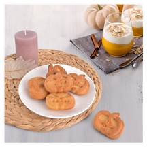 Forma silikon Halloween dýně mix 6 oranžová