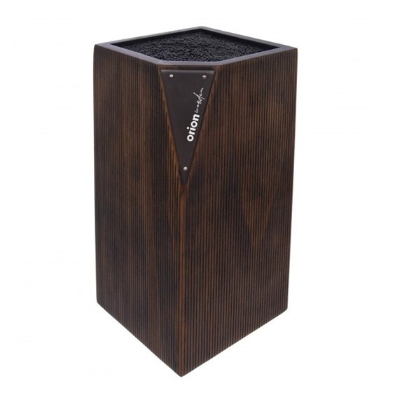 Stojan na nože dřevo štětiny WOODEN