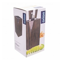 Stojan na nože dřevo štětiny WOODEN