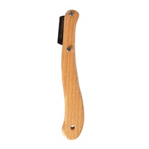 Nůž k nařezávání chleba dřevo/plast+5 ks žiletek