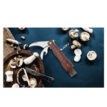 Nůž houbařský+štětec, otvíráky