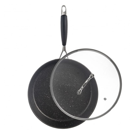 Pánev STONER pr. 28 cm skleněná poklice