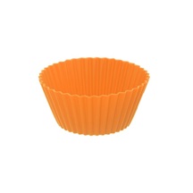 Formička silikon košíček Muffiny 12 ks oranžová