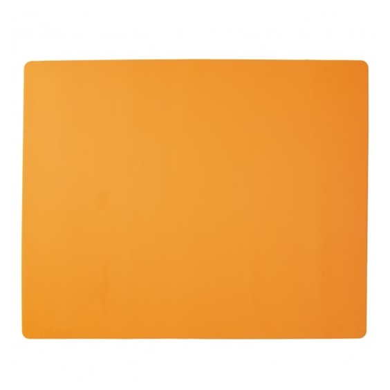 Vál silikon 50x40x0,1 cm oranžová