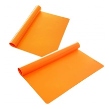 Vál silikon 50x40x0,1 cm oranžová
