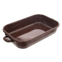 Pekáč smalt BROWN 41,5x22x7 cm