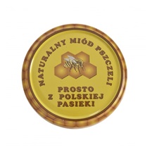 Víčko kov Bio 82 med 10 ks C