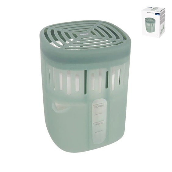 Pohlcovač vlhkosti 450 g výměnný 1 l zelená