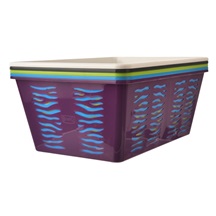 Košík UH Zebra 36,4x25x14,5 cm mix