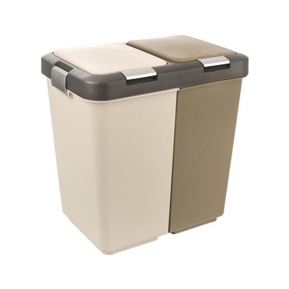 Koš odp. UH Duo Dust 2x10l
