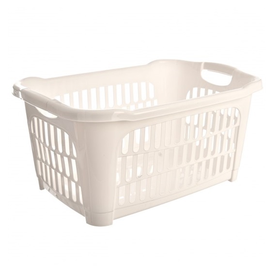 Koš prád. otevřený Hobby 40 l bílá