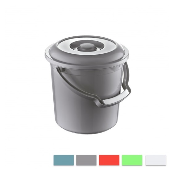 Vědro UH Hobby s víkem 5 l mix