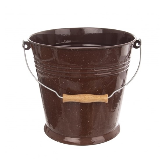 Vědro smalt BROWN 10 l